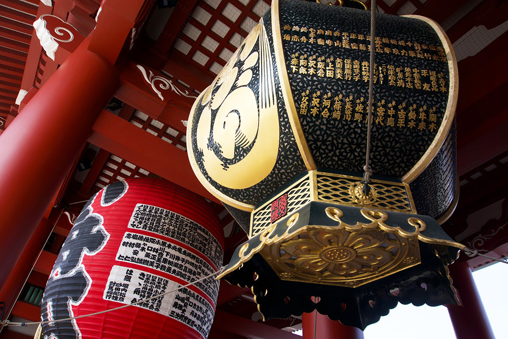 Details from the Senso-Ji Temple.